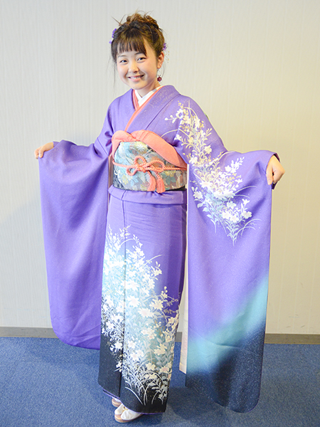 No.671 はるちゃん 振袖スナップ写真2