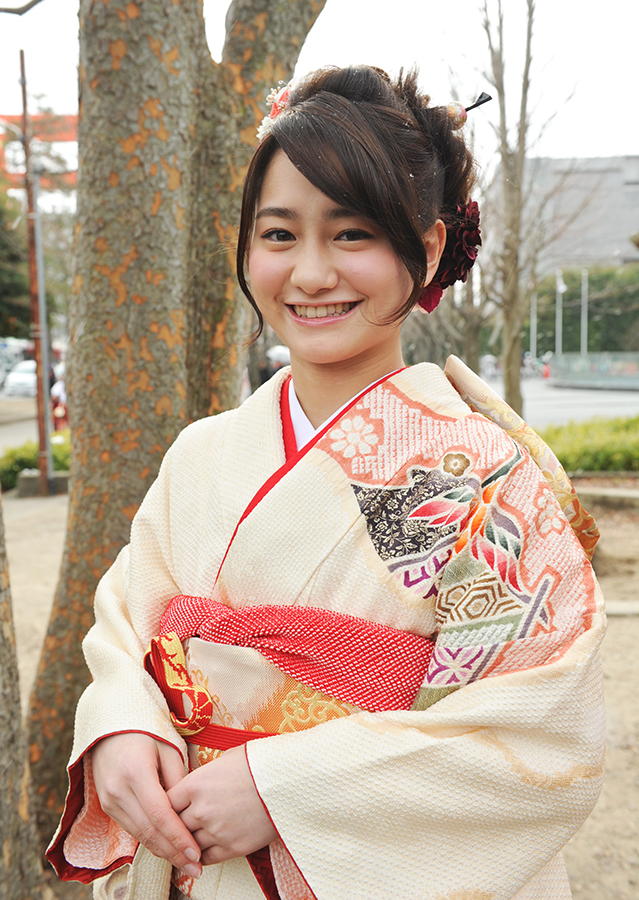 No.555りか 振袖スナップ写真1