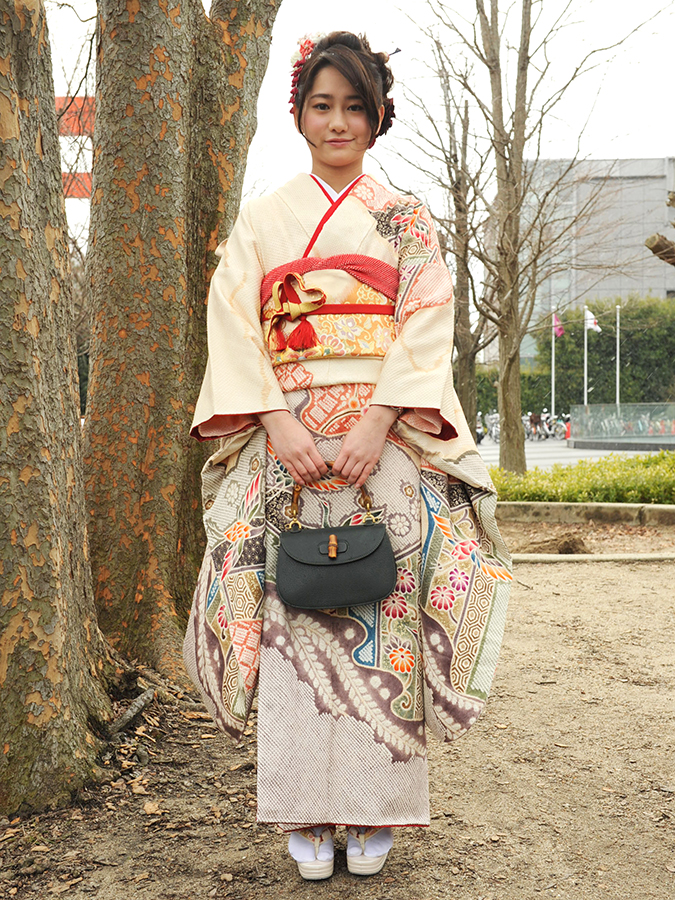 No.555りか 振袖スナップ写真2
