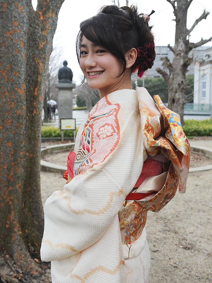 No.555りか 振袖スナップ写真4
